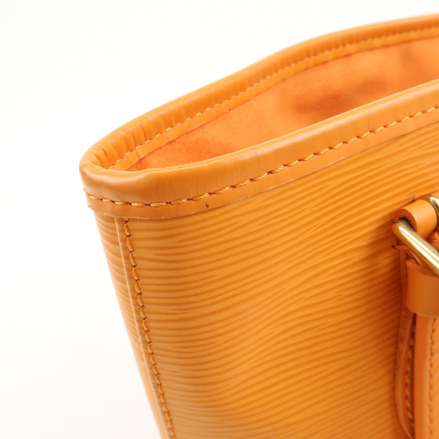 Louis Vuitton Epi Bucket PM Shoulder Bag Tote Bag Mandarin M5899H【Pre-order】