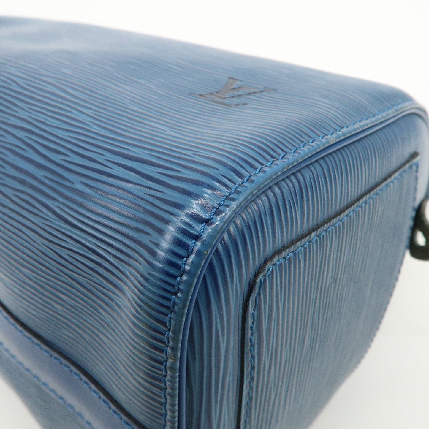 Louis Vuitton Epi Speedy 25 Hand Bag Boston Bag Toledo Blue M43015【Pre-order】
