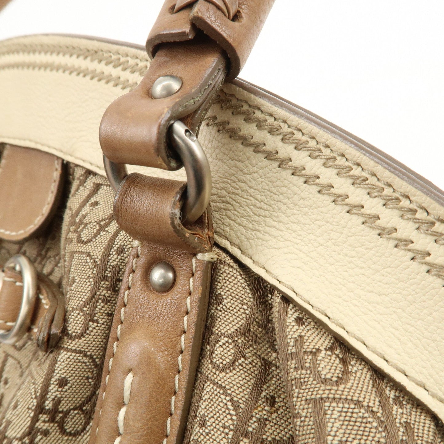 Christian Dior Trotter Canvas Leather Hand Bag【Pre-order】