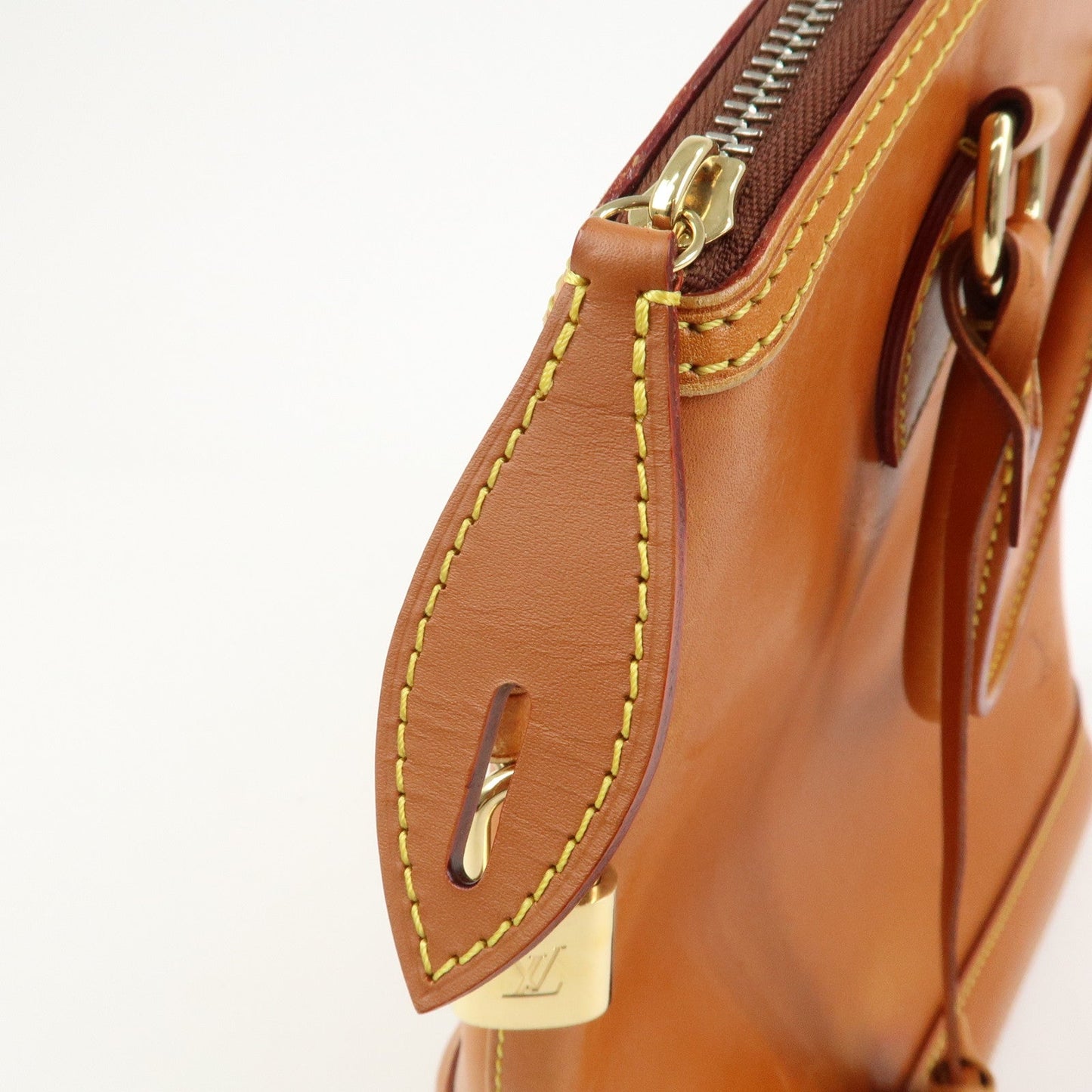 Louis Vuitton Lockit Nomade Leather Hand Bag Caramel Brown M85388【Pre-order】