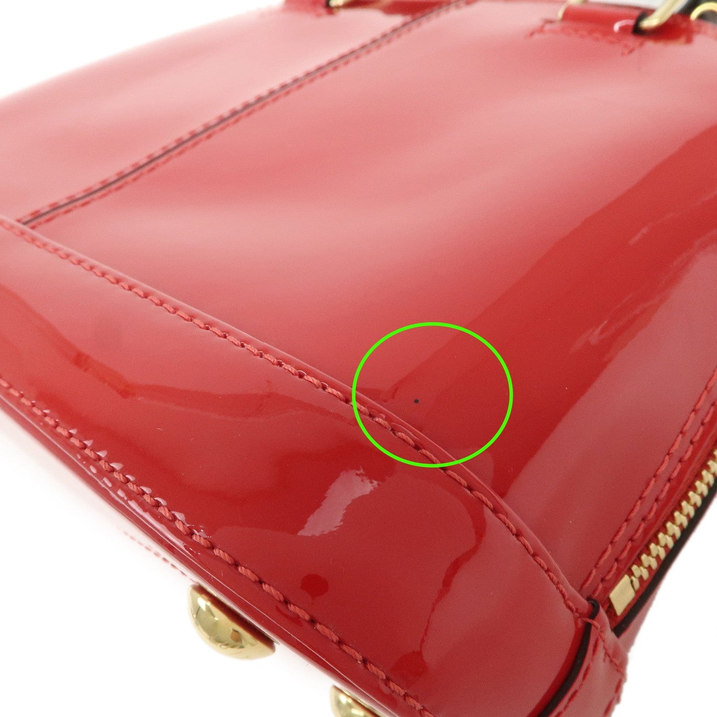 Louis Vuitton Vernis Alma BB Miroir 2Way Bag Hand Bag M52498【Pre-order】