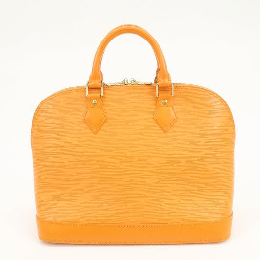 Louis Vuitton Epi Leather Alma PM Hand Bag Mandarin Orange M5124H【Pre-order】
