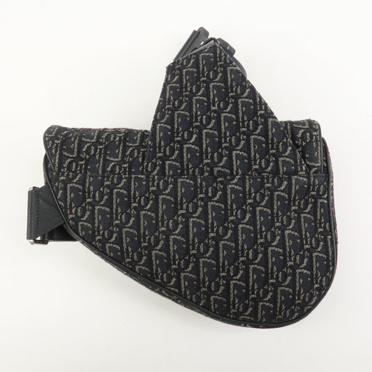 Christian Dior Oblique Saddle Jacquard Canvas Leather Waist Bag【Pre-order】