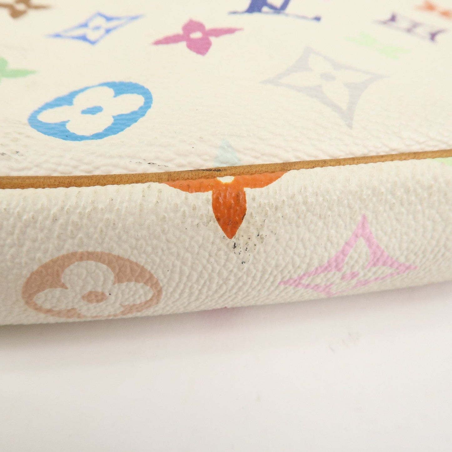 Louis Vuitton Monogram Multicolor Pochette Accessoires Blanc M92649【Pre-order】