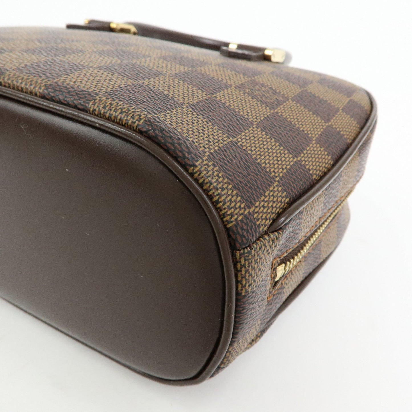 Louis Vuitton Saleya Mini Damier Ebene Canvas Leather Hand Bag【Pre-order】