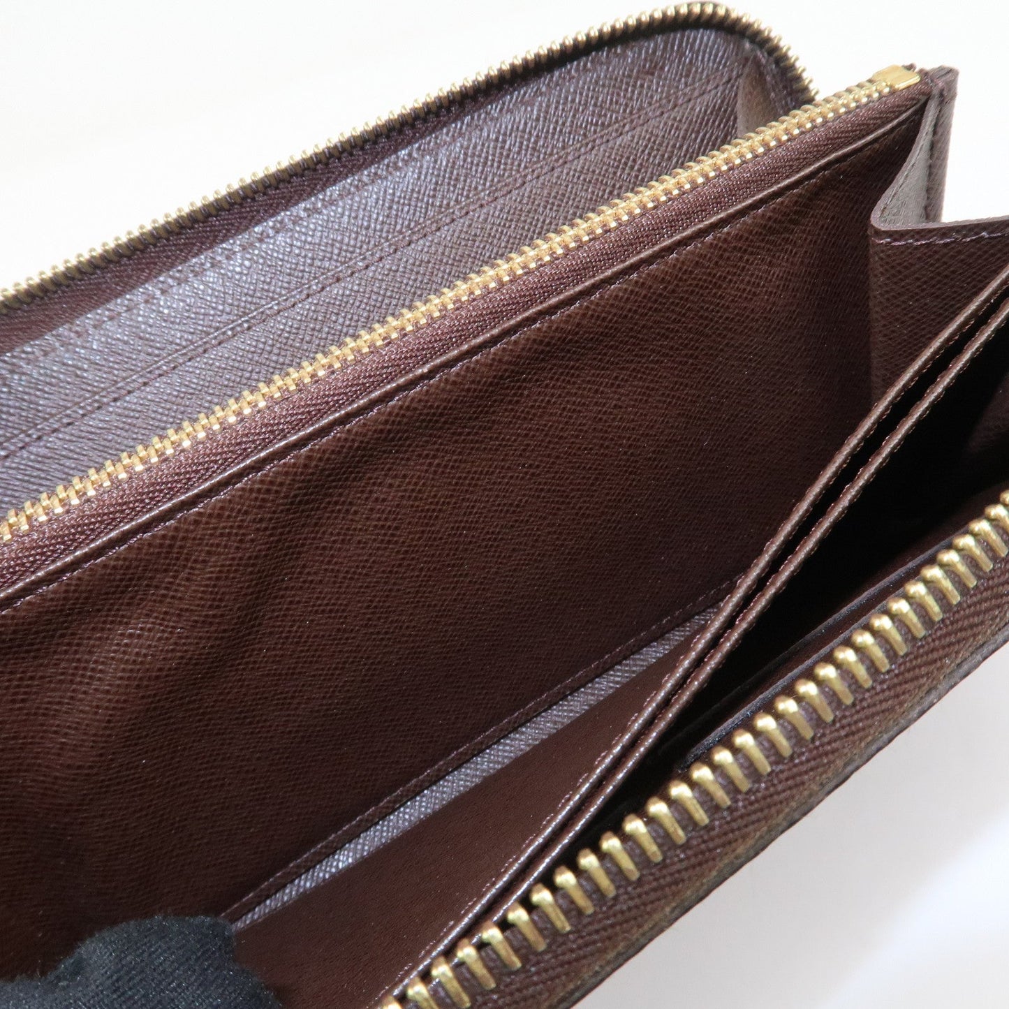 Louis Vuitton Damier Round Zippy Wallet Old Style Brown N60015【Pre-order】