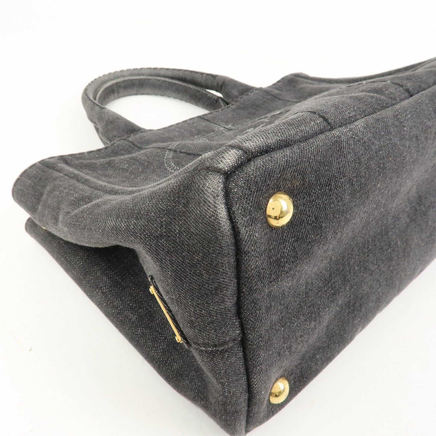 Prada Logo Canapa Mini Canvas 2Way Bag Hand Bag 1BG439【Pre-order】