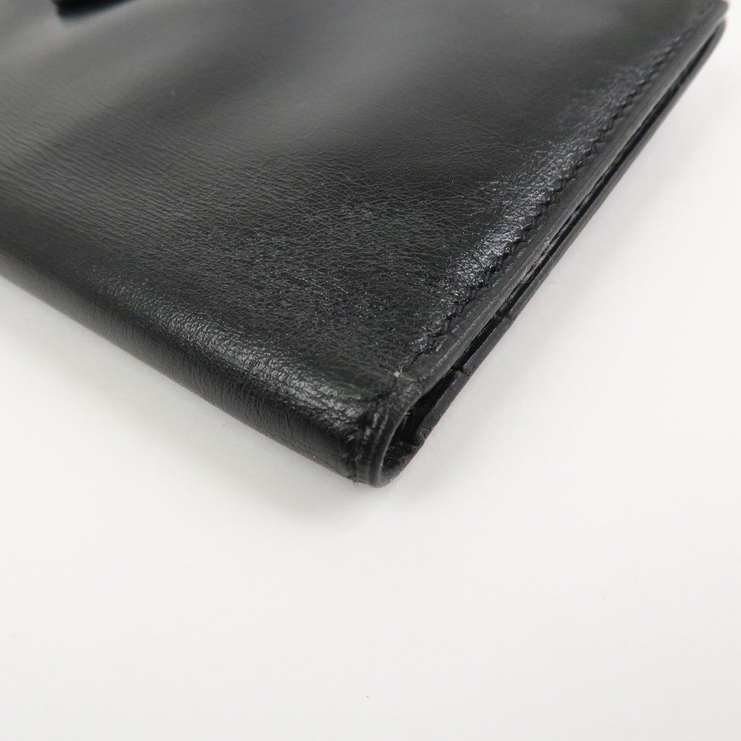 Hermes Bearn Classic Box Calf □E Stamped Bi-Fold Long Wallet【Pre-order】