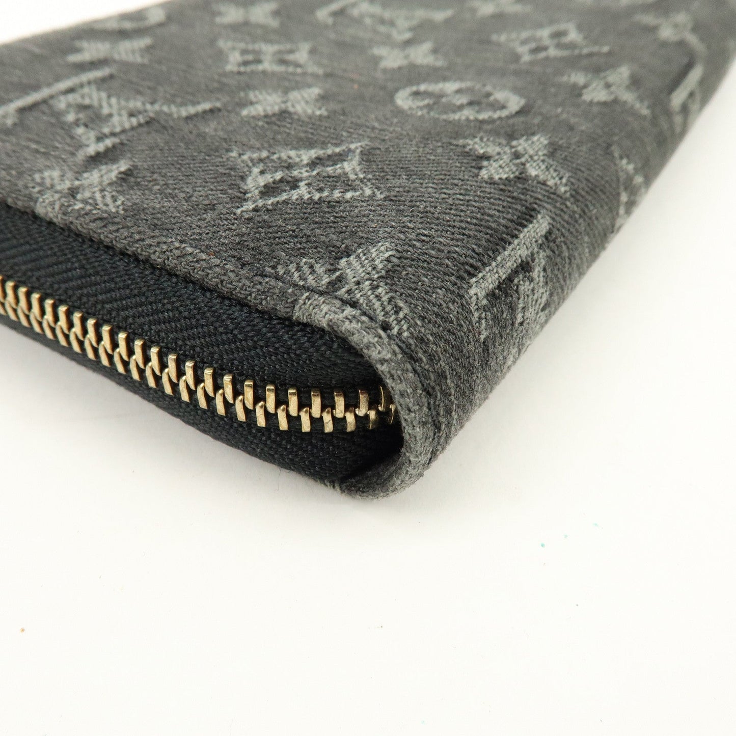 Louis Vuitton Monogram Denim Zippy Long Wallet Noir Black M95614【Pre-order】