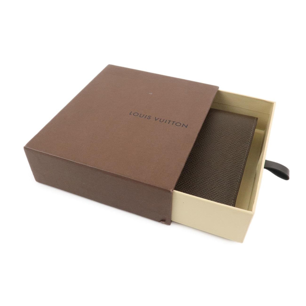 Louis Vuitton Taiga Porte Billets 3 Vole Wallet Grizzly M30428【Pre-order】