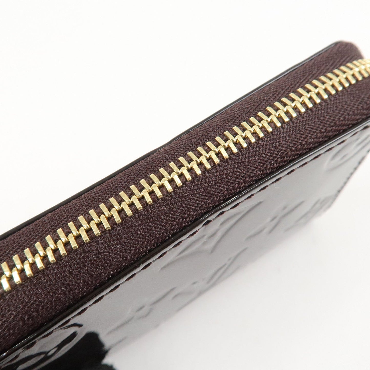 Louis Vuitton Monogram Vernis Zippy Coin Purse Amarante M93607【Pre-order】