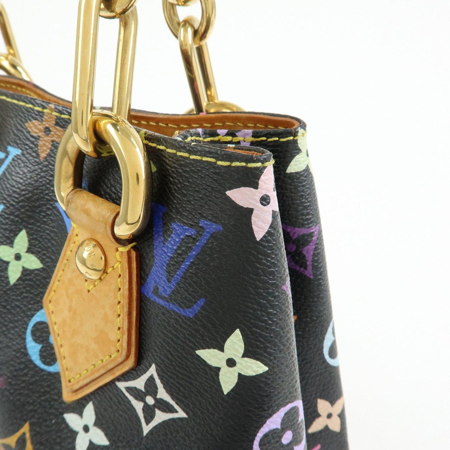 Louis Vuitton Monogram Multicolor Audra Hand Bag Noir Black M40048【Pre-order】