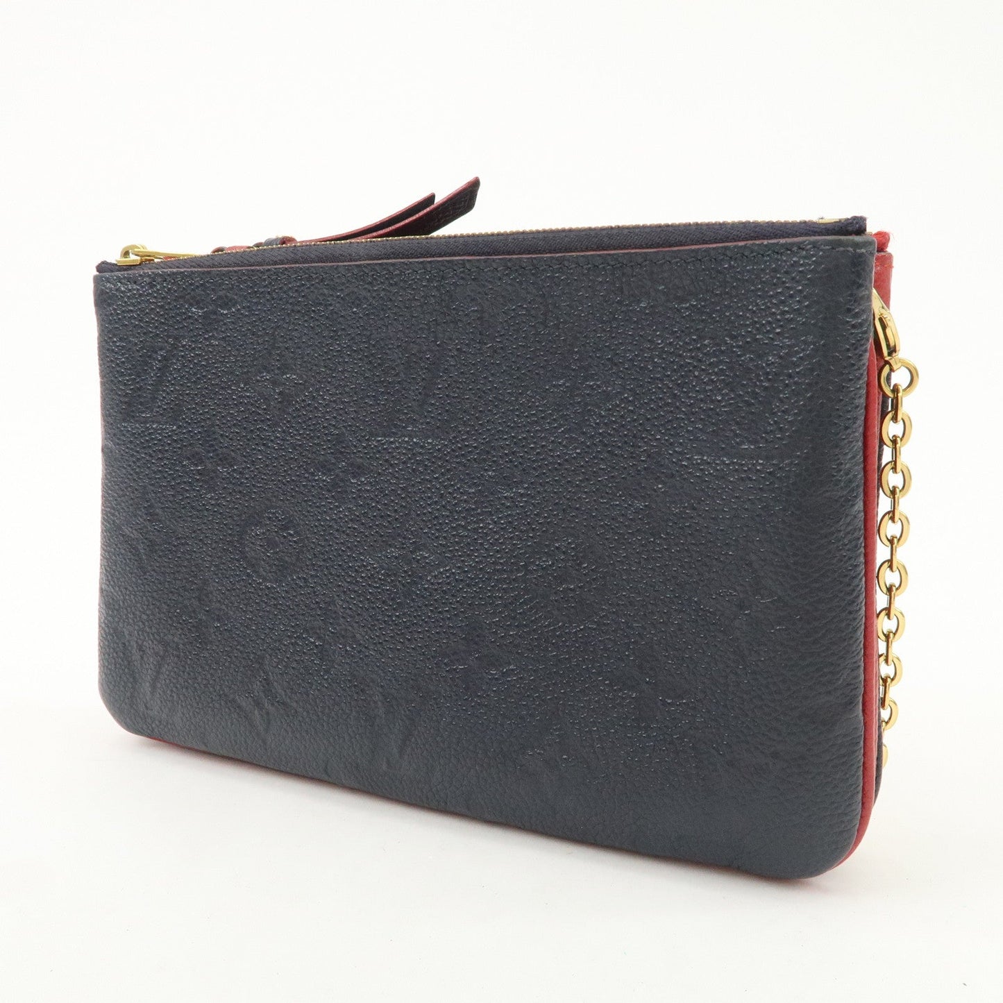 Louis Vuitton Monogram Empreinte Pochette Double Zip M63916 Used【Pre-order】