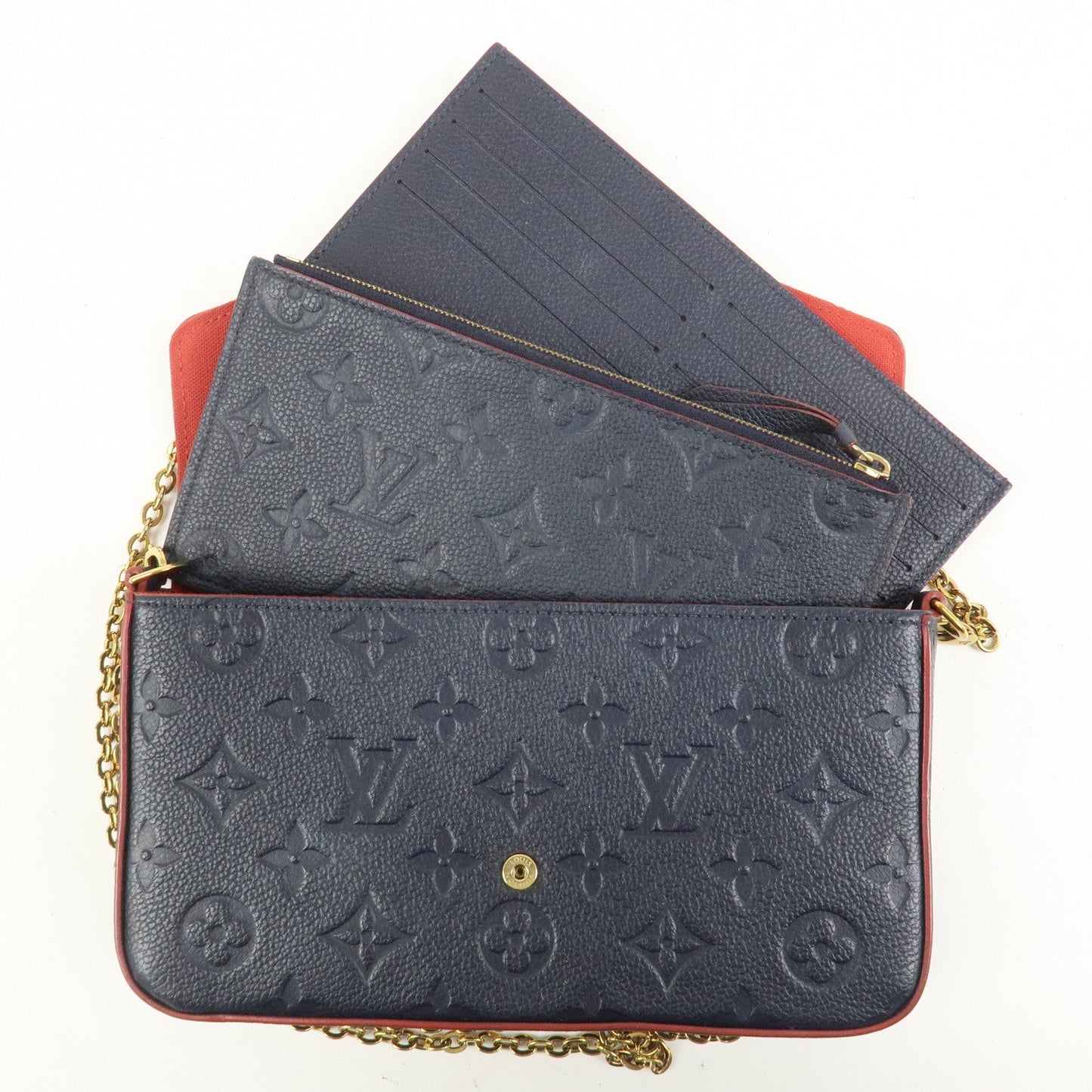 Louis Vuitton Monogram Empreinte Pochette Felicie Chain Bag M64099【Pre-order】