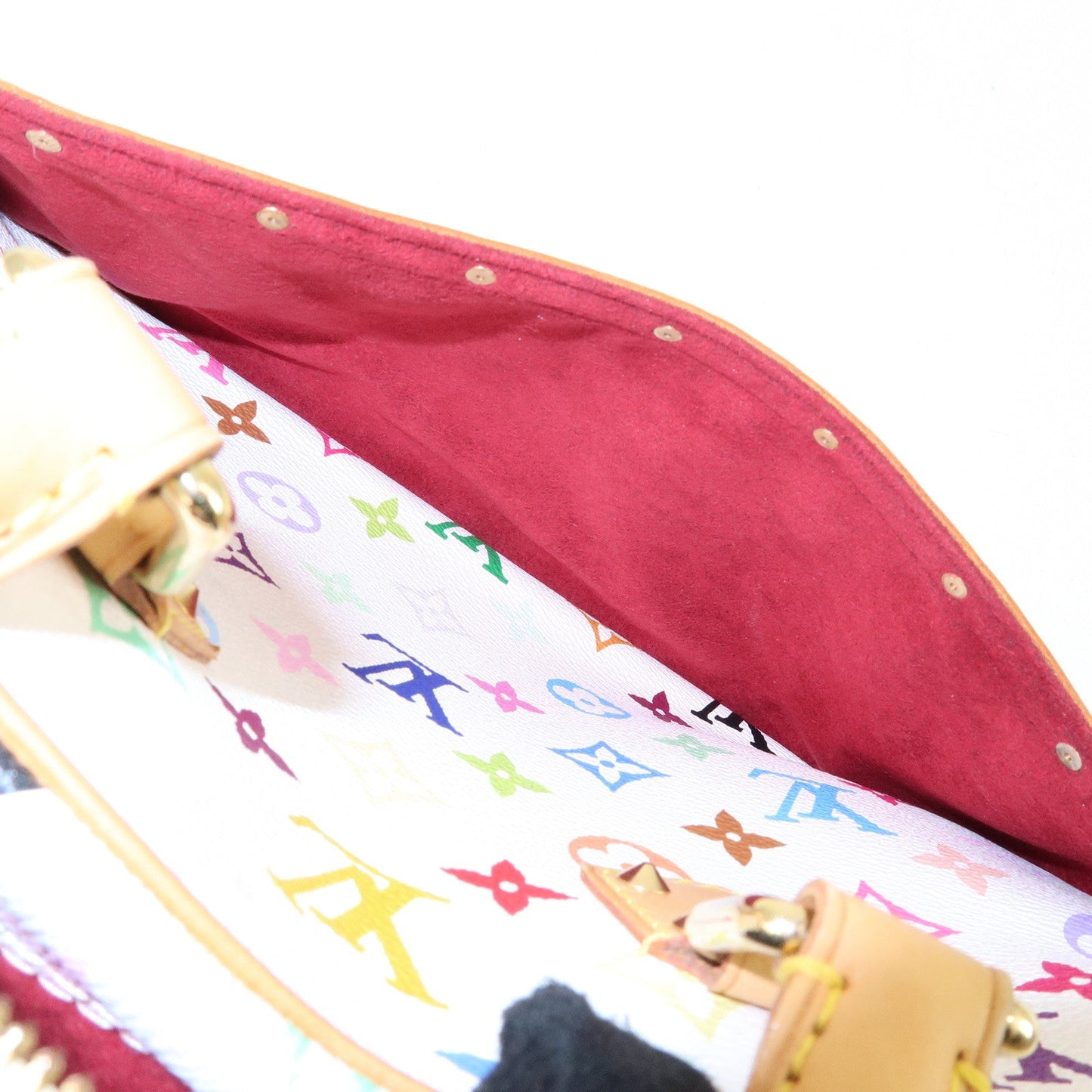 Louis Vuitton Monogram Multicolor Trouville Hand Bag Blanc M92663【Pre-order】