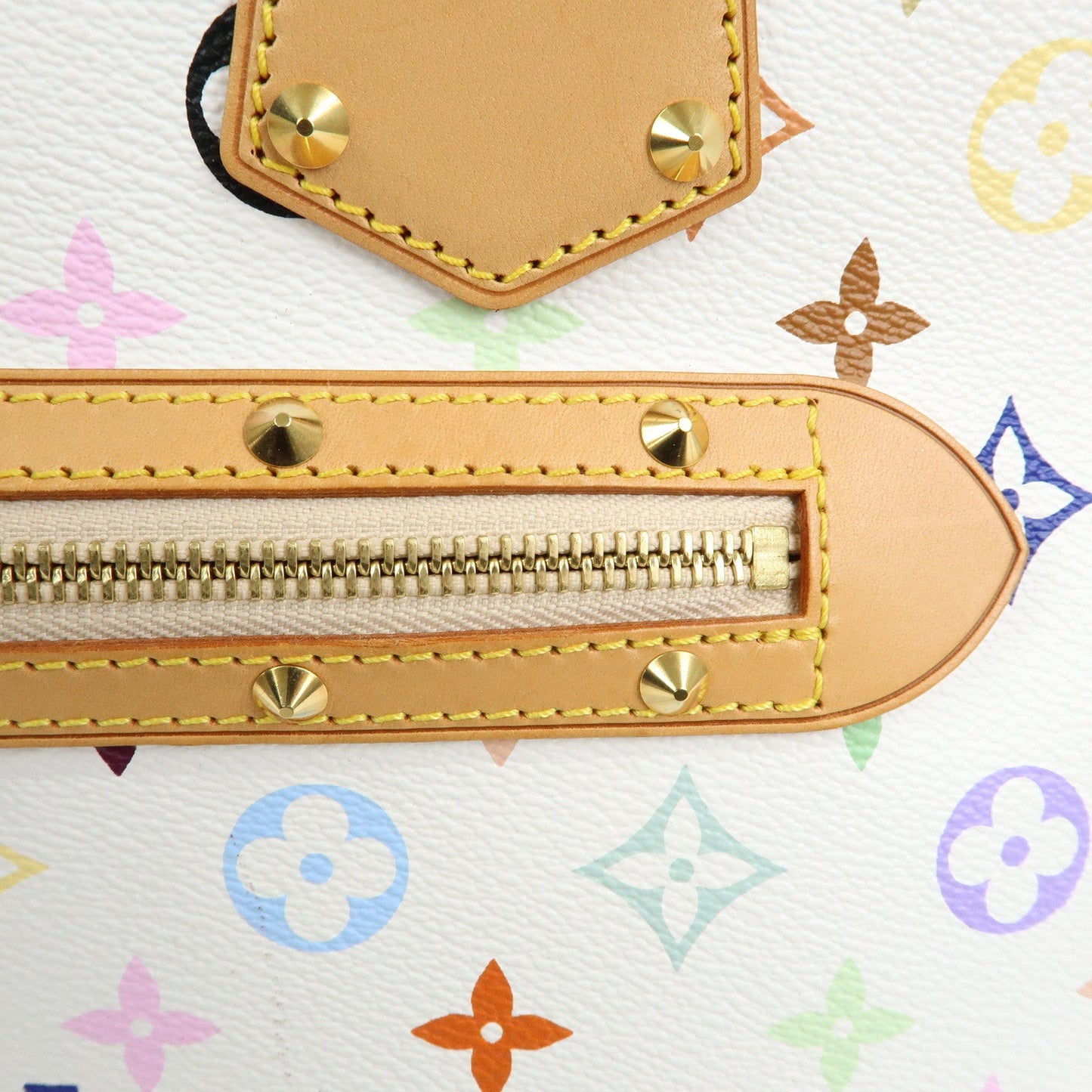 Louis Vuitton Monogram Multicolor Alma PM Hand Bag Blanc M92647【Pre-order】