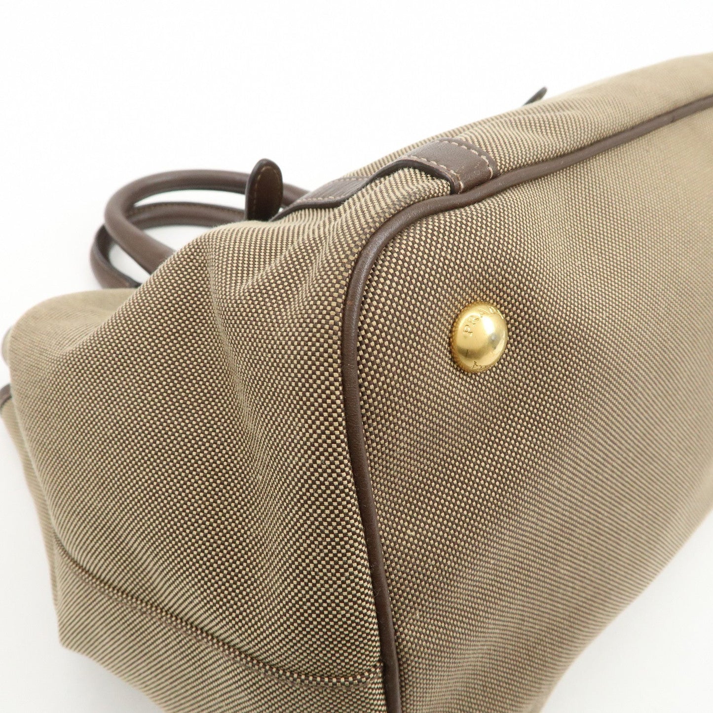 Prada Jaguard Canvas Leather 2Way Tote Bag Shoulder Bag BN1841【Pre-order】