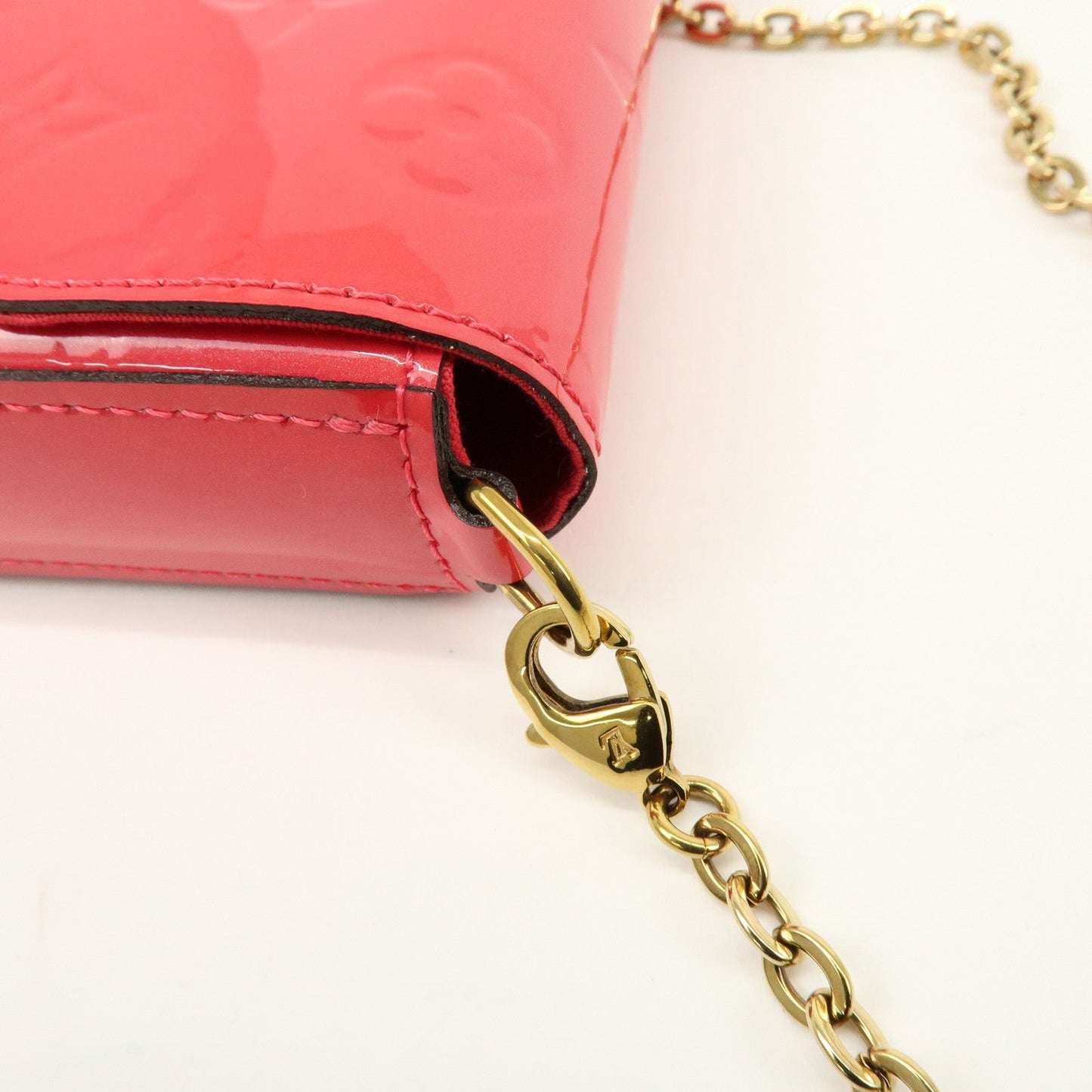 Louis Vuitton Monogram Vernis Leather Pochette Felicie Pink M61787【Pre-order】