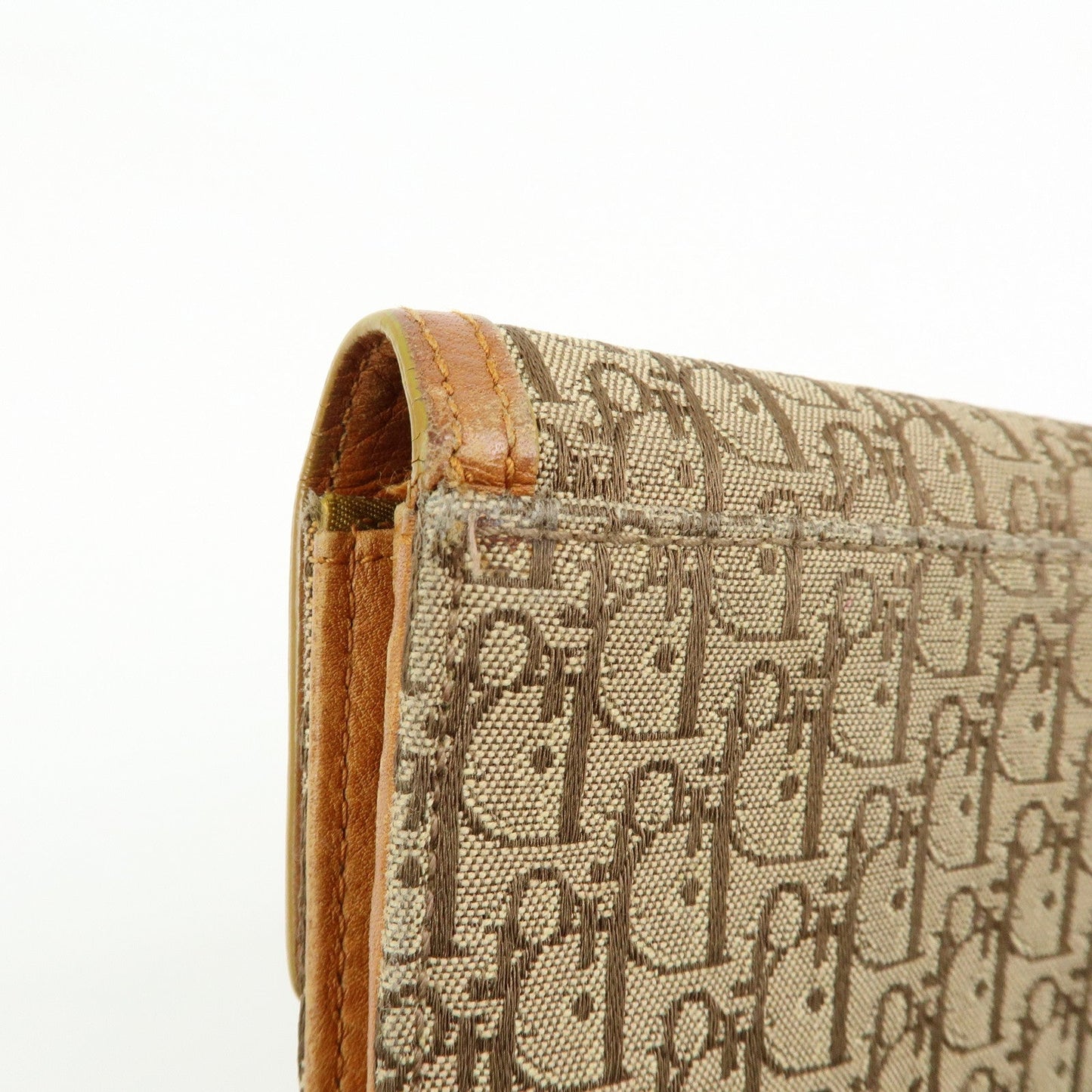 Christian Dior Trotter Street Chic Canvas Leather Long Wallet【Pre-order】