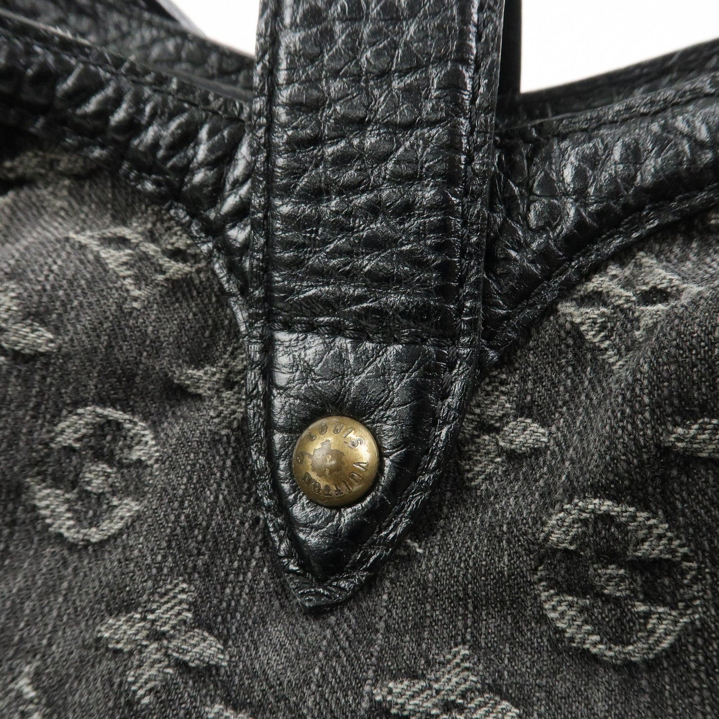 Louis Vuitton Monogram Denim Slightly Shoulder Bag Noir M95835【Pre-order】