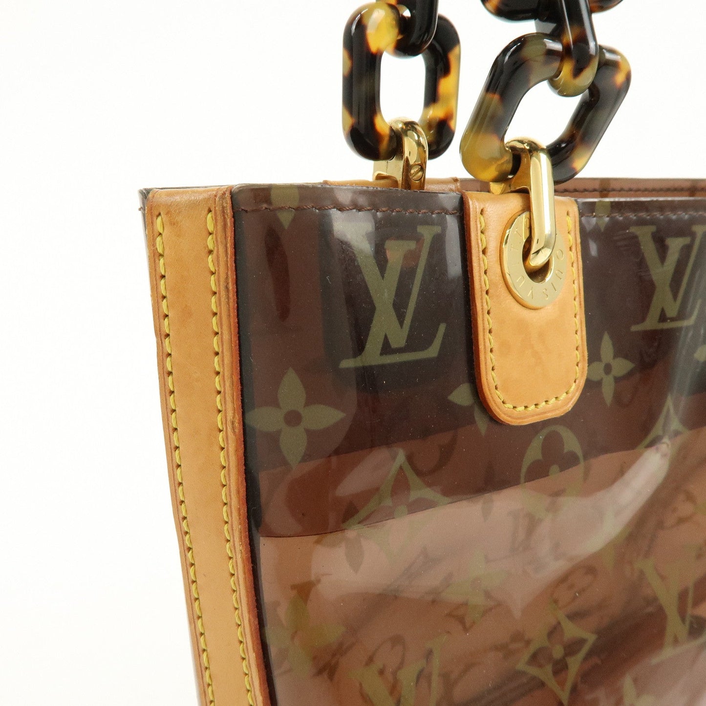 Louis Vuitton Monogram Cabas Ambre PM Tote Bag Clear Brown M92502【Pre-order】