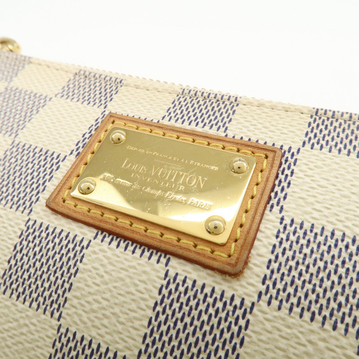 Louis Vuitton Damier Azur Pochette Milla MM Mini Pouch N60027【Pre-order】