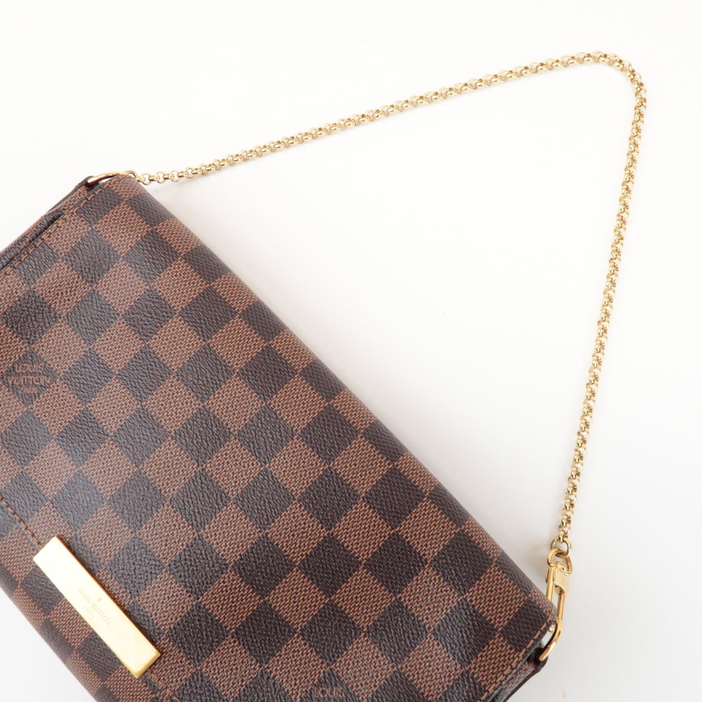 Louis Vuitton Damier Favorite MM Canvas 2Way Shoulder Bag N41129【Pre-order】