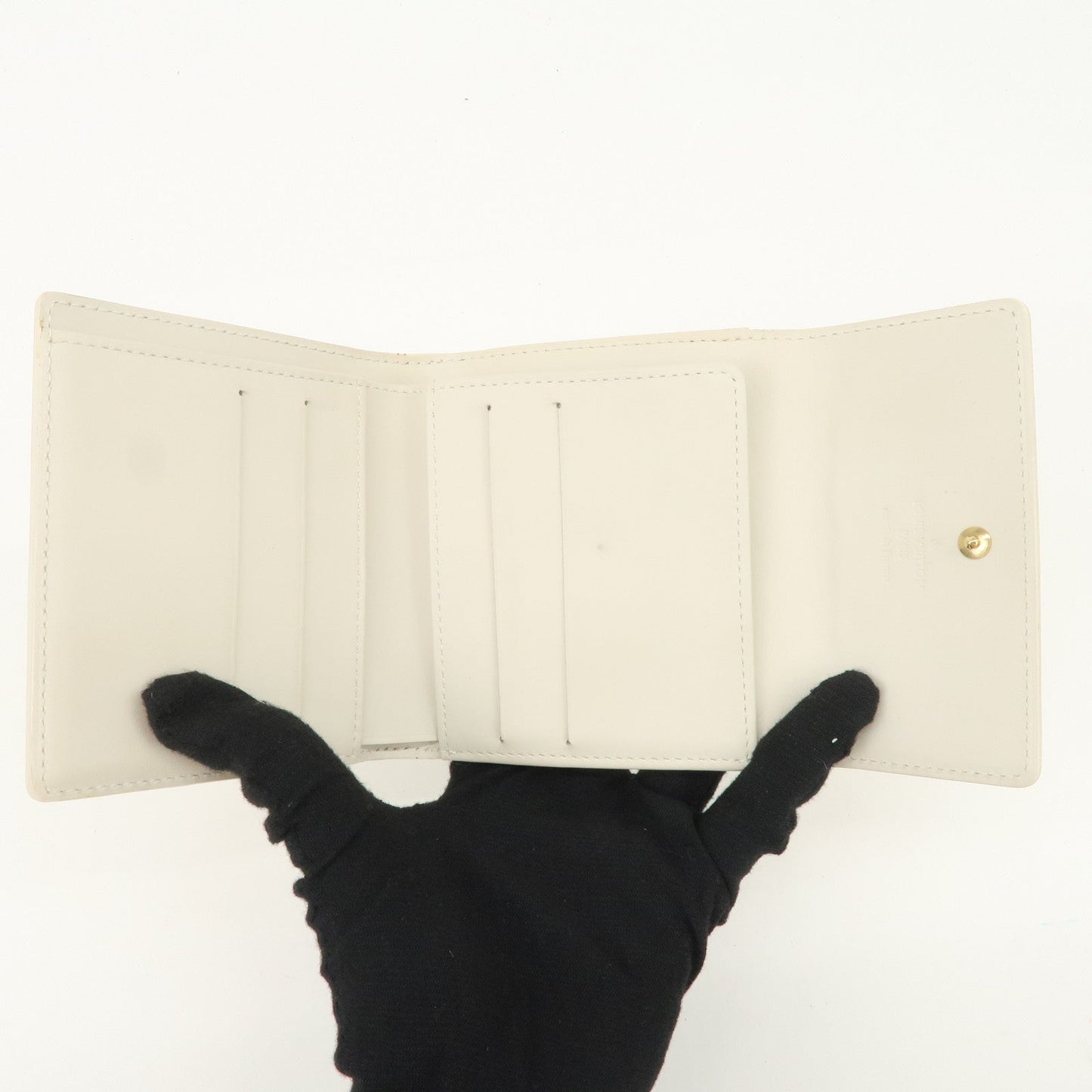 Louis Vuitton Monogram Vernis Porte Monnaie Couer Perle Compact Wallet M91351【Pre-order】
