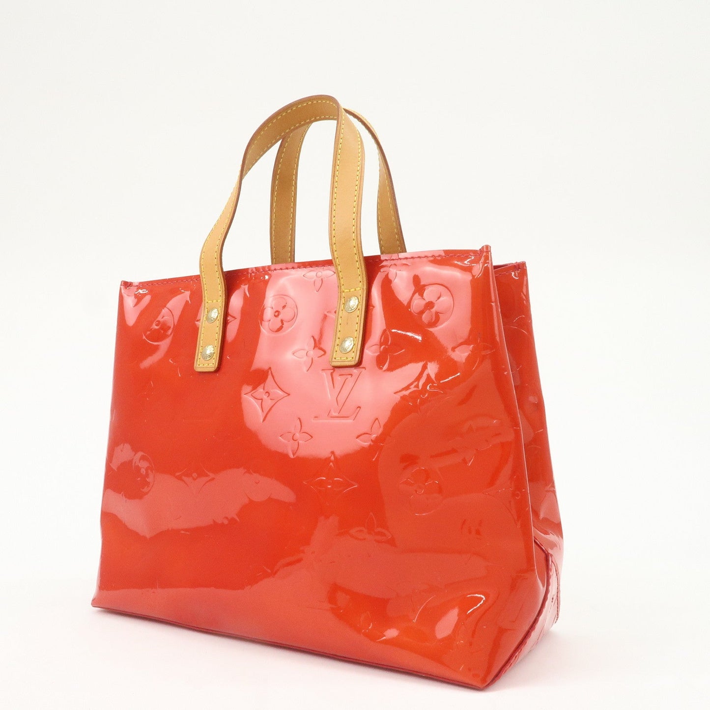 Louis Vuitton Monogram Vernis Lead PM Hand Bag Rouge M91088【Pre-order】
