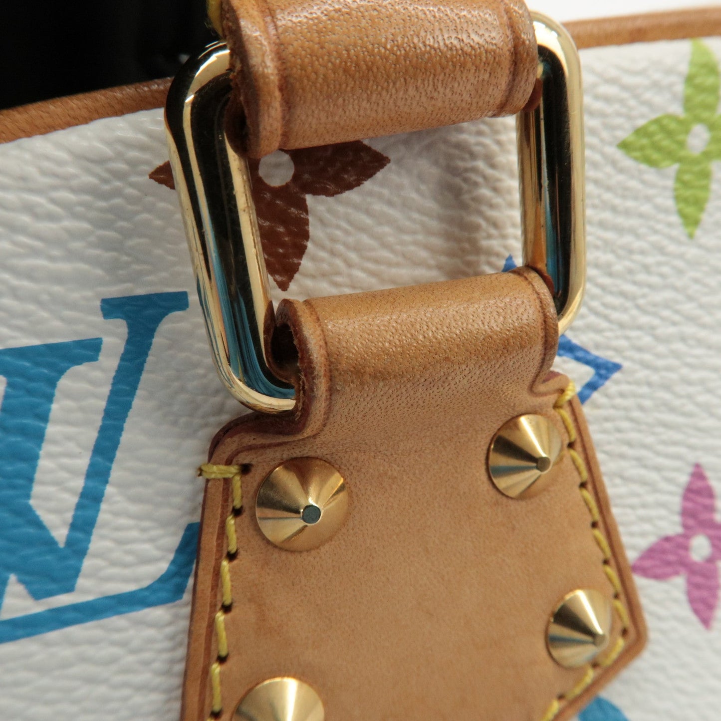 Louis Vuitton Monogram Multicolor Trouville Hand Bag Blanc M92663【Pre-order】