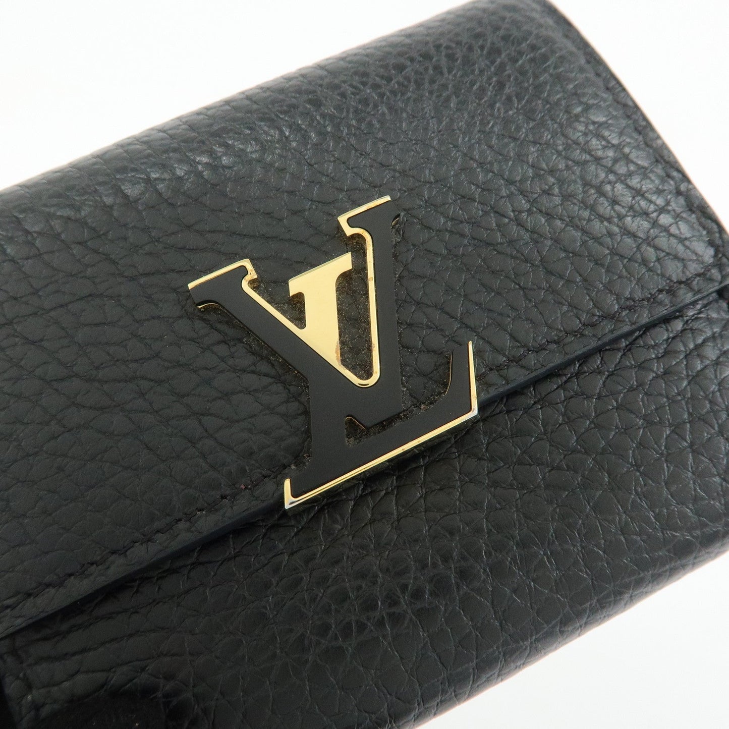 Louis Vuitton Portefoille Capucines XS Compact Wallet Black M68587【Pre-order】