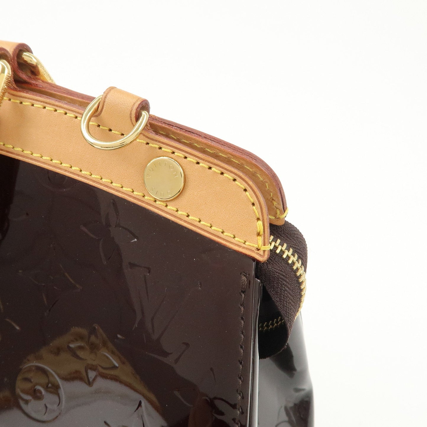 Louis Vuitton Vernis Brea MM 2Way Hand Bag Shoulder Bag Amarante M91619【Pre-order】