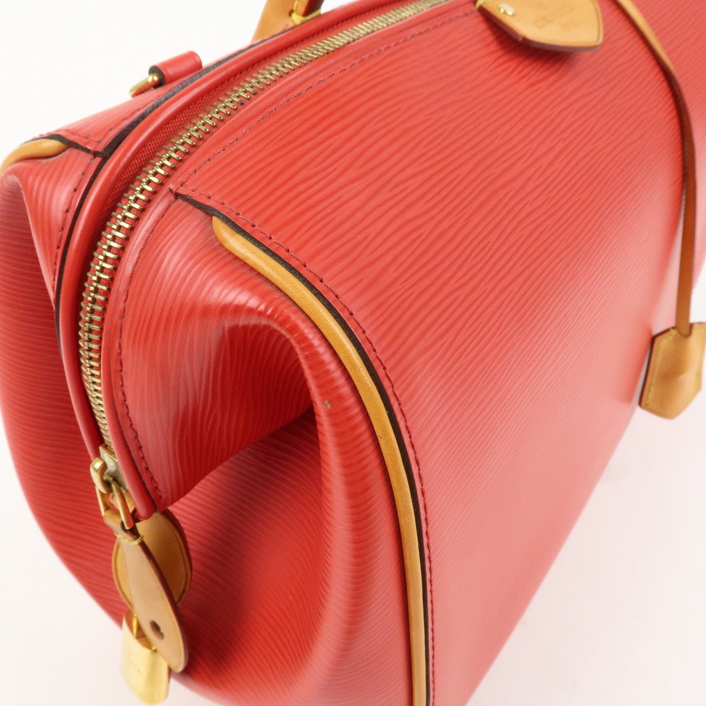 Louis Vuitton Epi Leather Dock PM Hand Bag Coquelicot M93246【Pre-order】