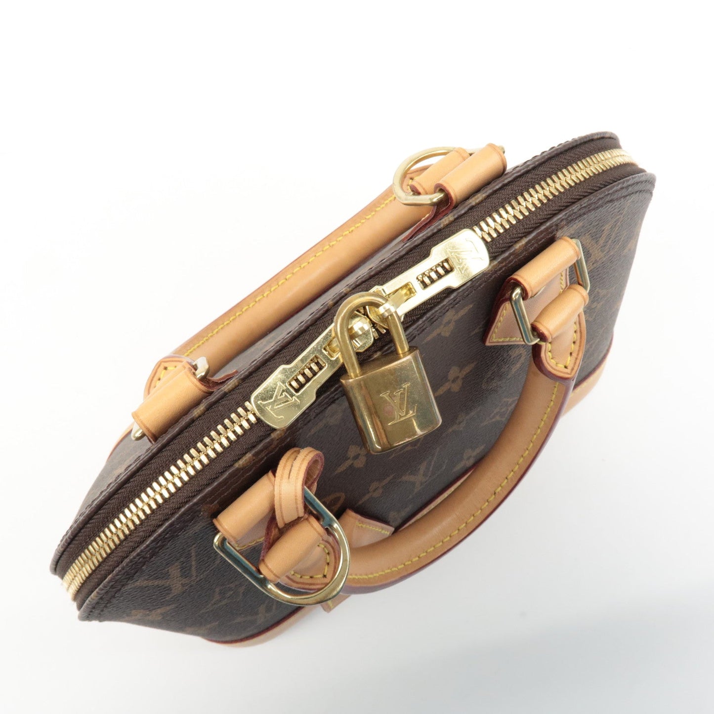 Louis Vuitton Monogram Alma BB 2Way Hand Bag Shoulder Bag M53152 Used【Pre-order】