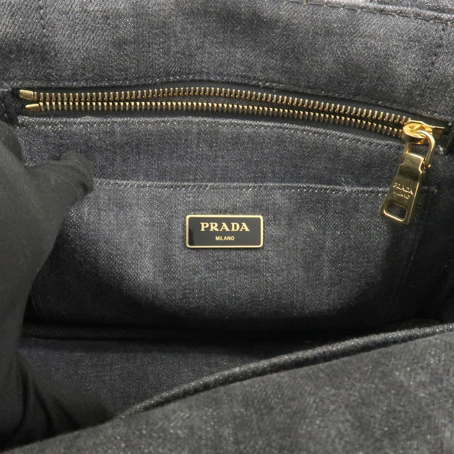 Prada Logo Canapa Mini Canvas 2Way Bag Hand Bag 1BG439【Pre-order】