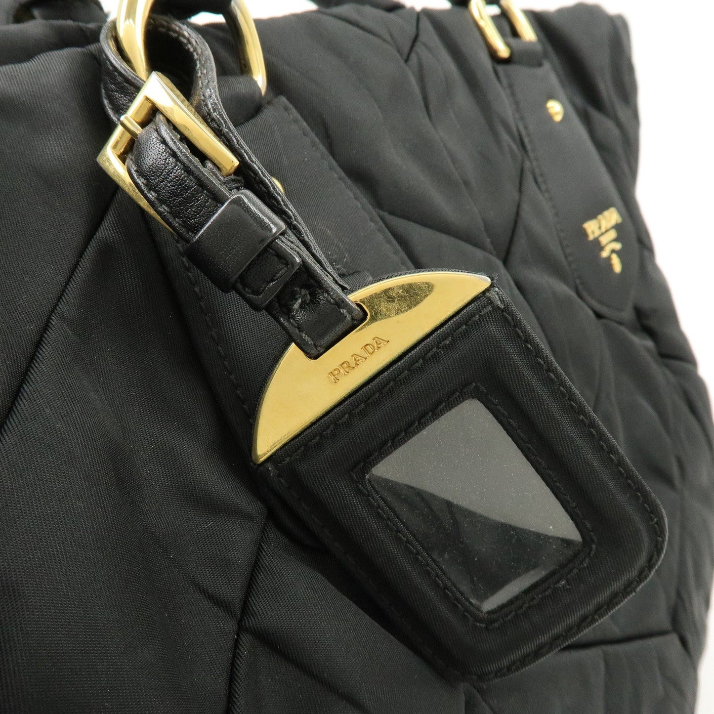 Prada Nylon 2Way Bag Hand Bag Shoulder Bag Black BN1593【Pre-order】