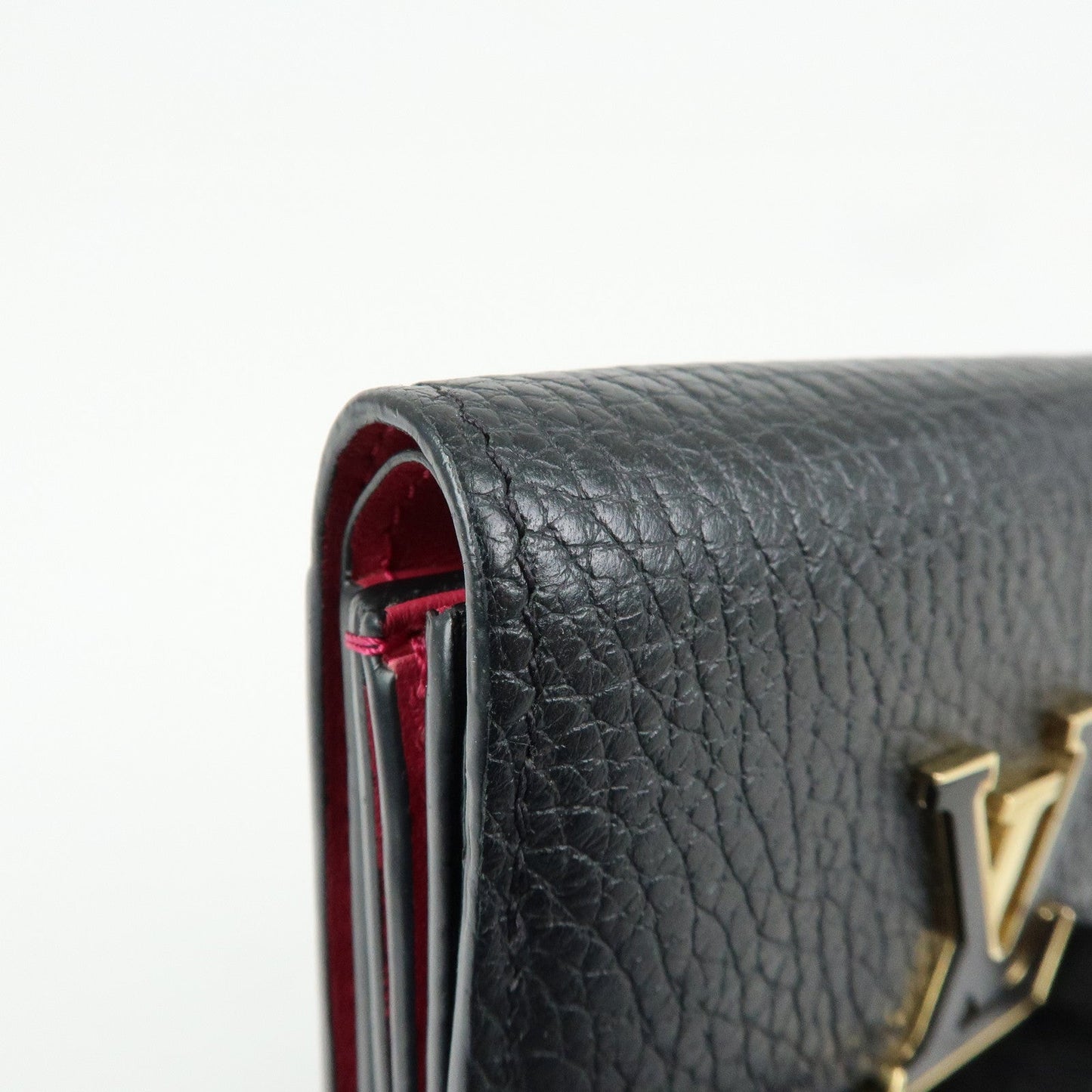 Louis Vuitton Portefoille Capucines XS Compact Wallet Black M68587【Pre-order】