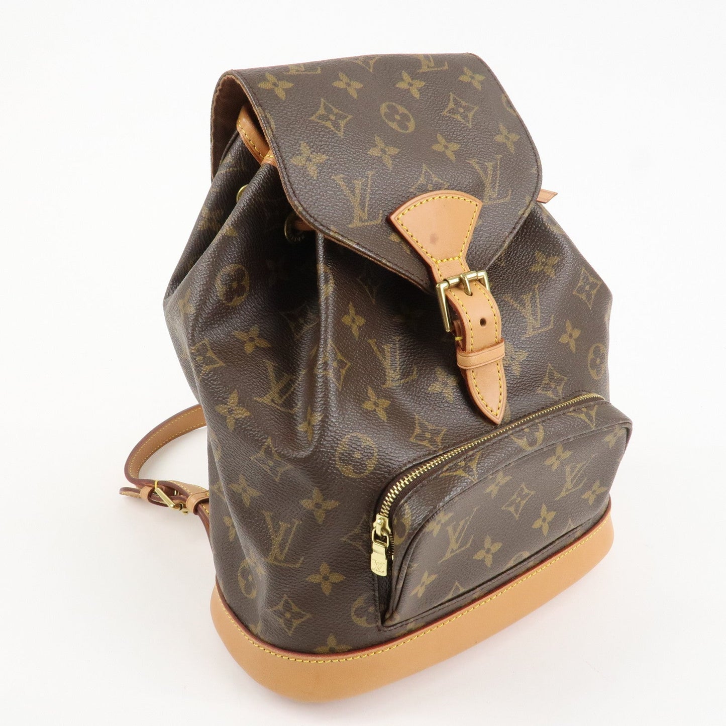 Louis Vuitton Monogram Montsouris MM Back Pack Ruck Sack M51136【Pre-order】