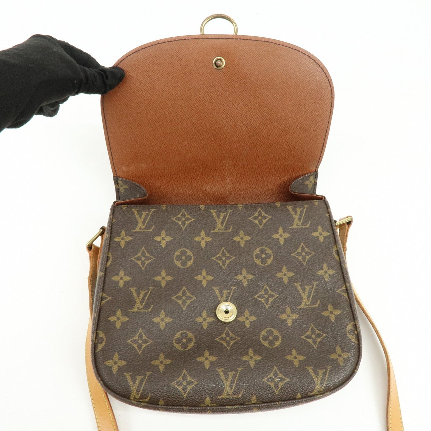 Louis Vuitton Monogram Saint Cloud GM Shoulder Bag Brown M51242【Pre-order】