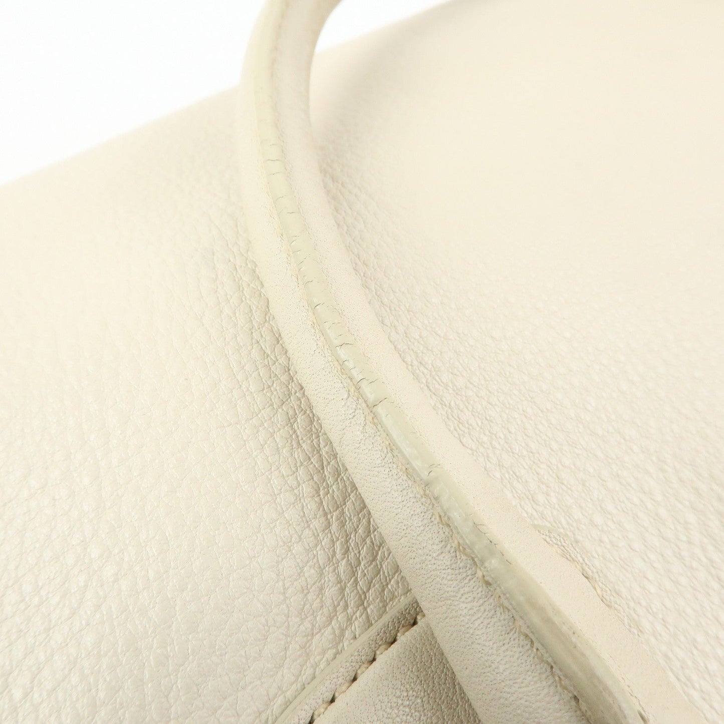 Prada Vitello Daino Leather Hand Bag Ivory BL0804【Pre-order】