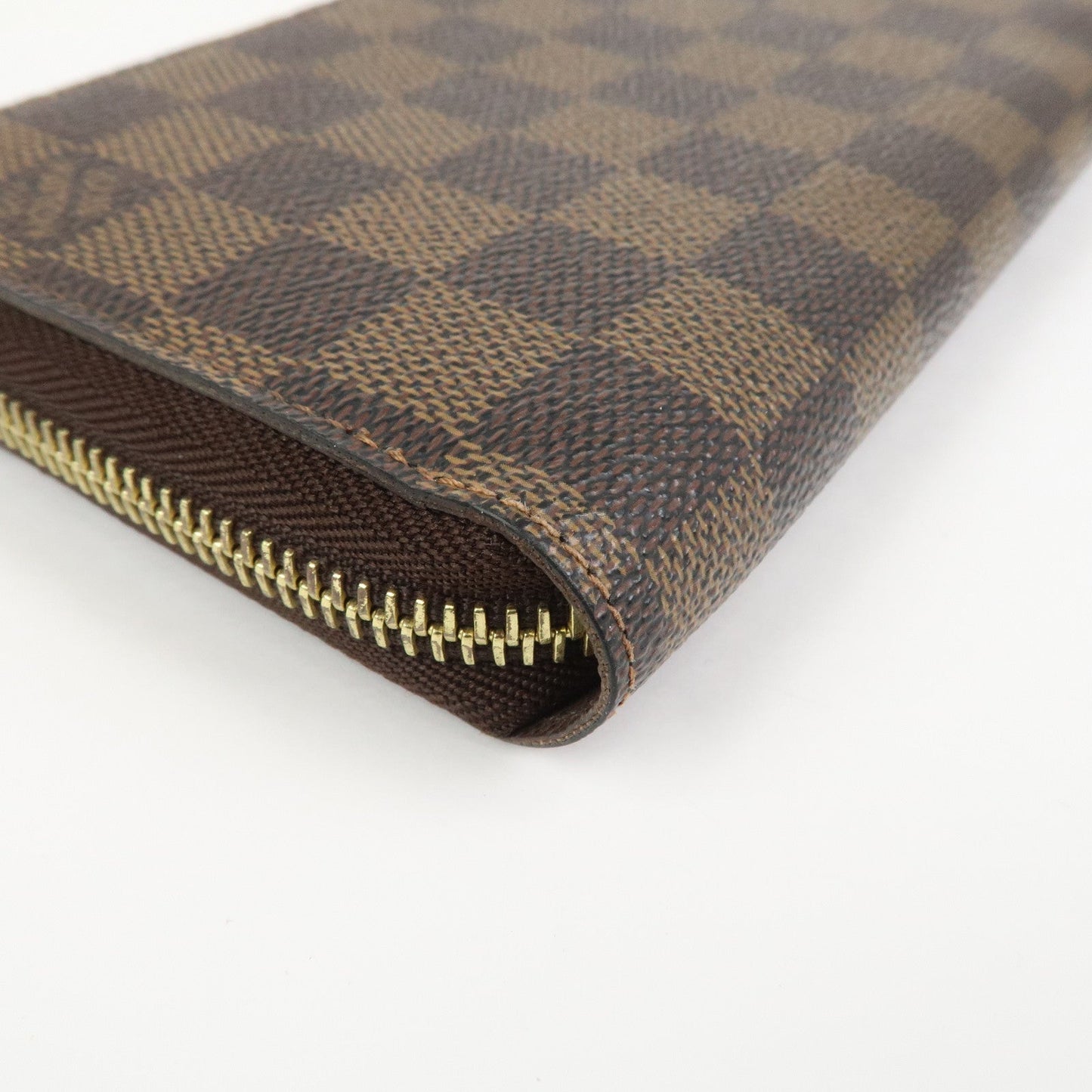 Louis Vuitton Damier Round Zippy Wallet Old Style Brown N60015【Pre-order】
