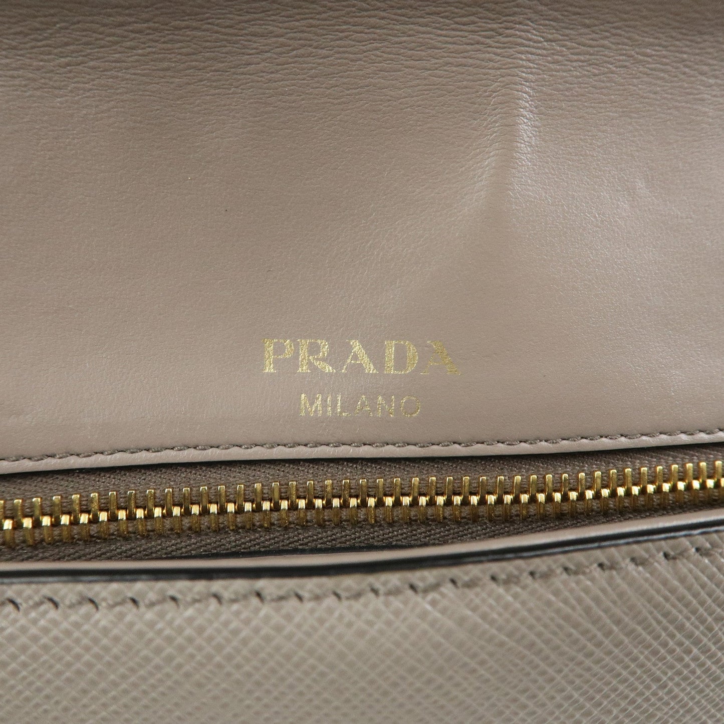 Prada Saffiano Leather Chain Shoulder Crossbody Bag Gray 1BD193【Pre-order】