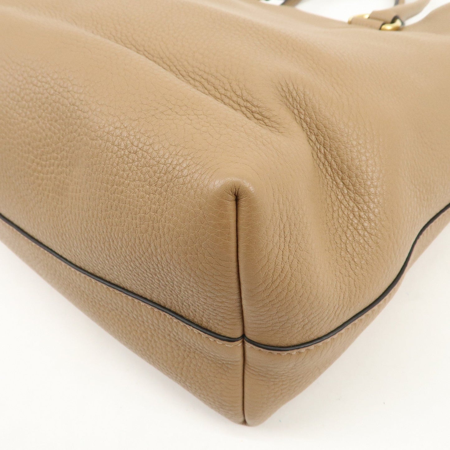 Prada Logo Leather 2Way Bag Tote Bag Shoulder Bag Brown 1BG865【Pre-order】