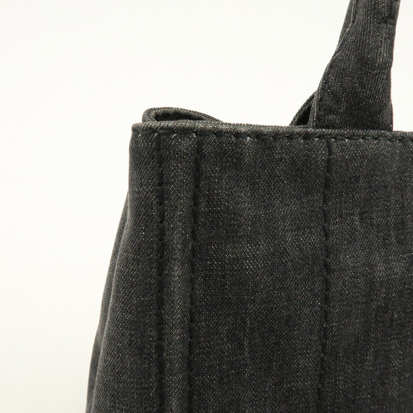 Prada Canapa Canvas 2Way Bag Hand Bag Shoulder Bag Black【Pre-order】