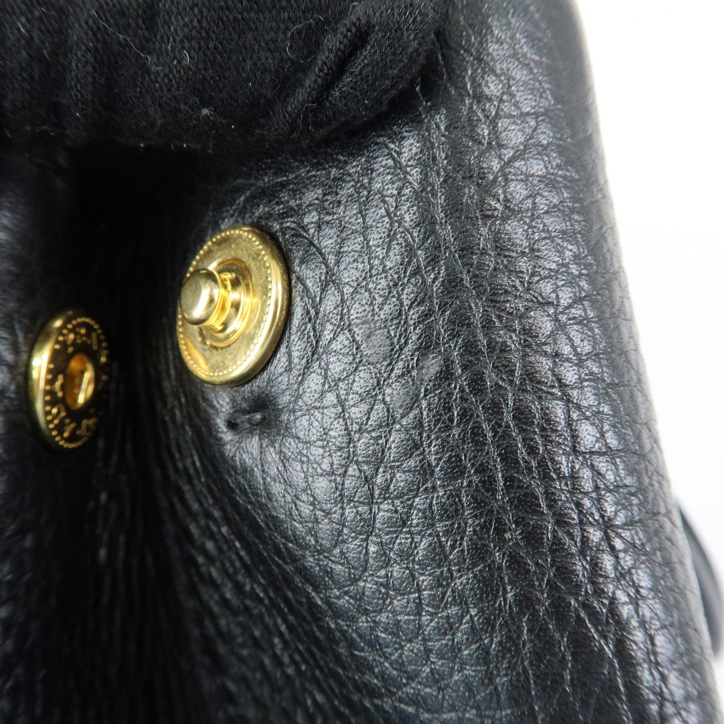 Prada Logo Calf Leather Tote Bag Hand Bag Black【Pre-order】