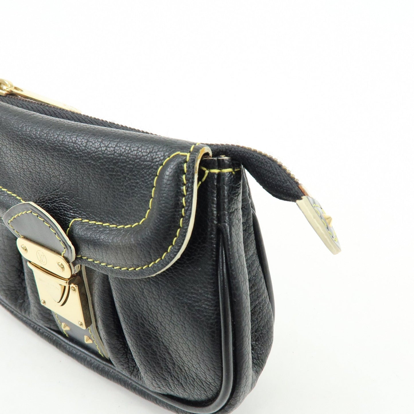 Louis Vuitton Suhari Mignon Leather Pouch Noir Black M91780【Pre-order】