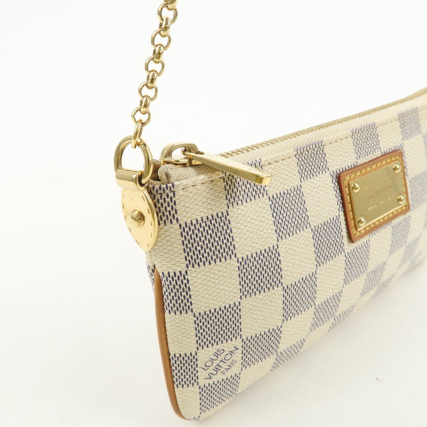 Louis Vuitton Damier Azur Pochette Milla MM Mini Pouch N60027【Pre-order】