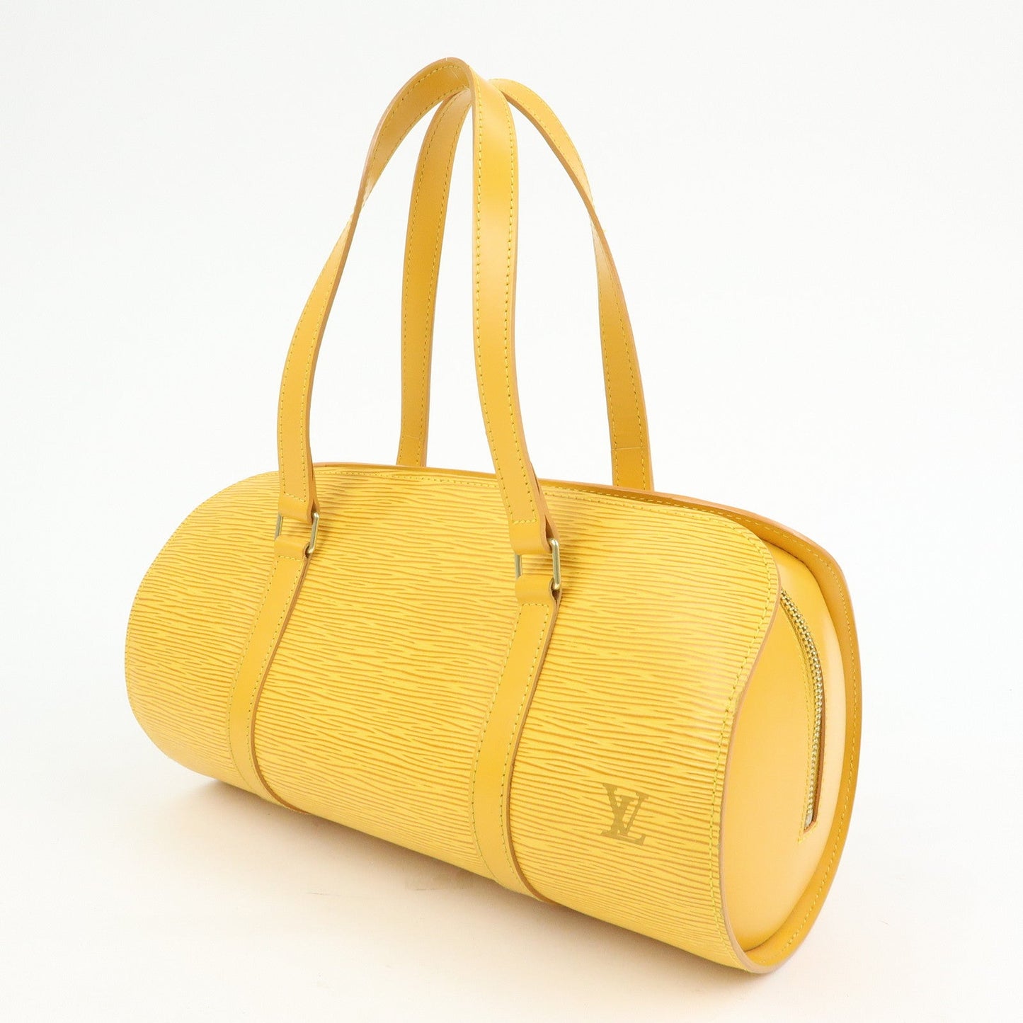 Louis Vuitton Epi Leather Soufflot Hand Bag Tassili Yellow M52229【Pre-order】