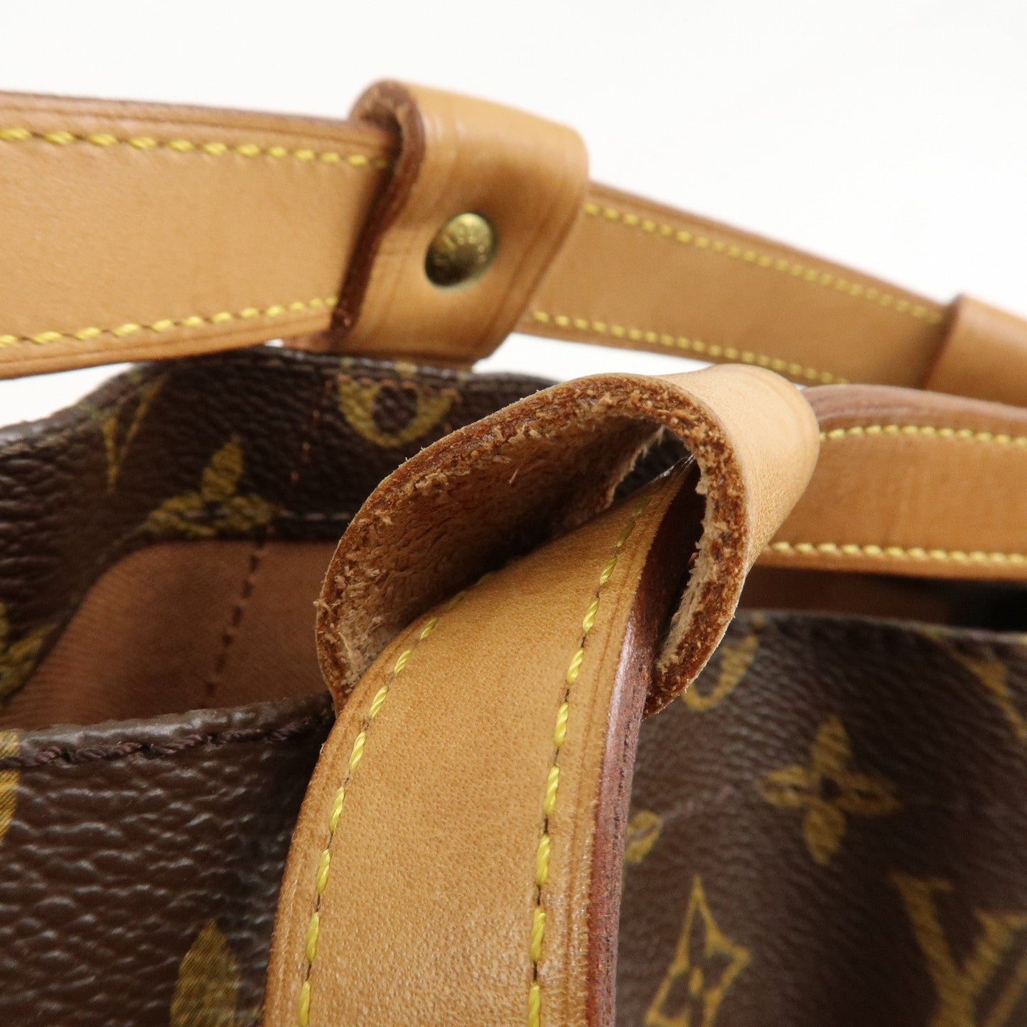 Louis Vuitton Monogram Randonnee PM Laundry Bag Brown M42243 Used【Pre-order】