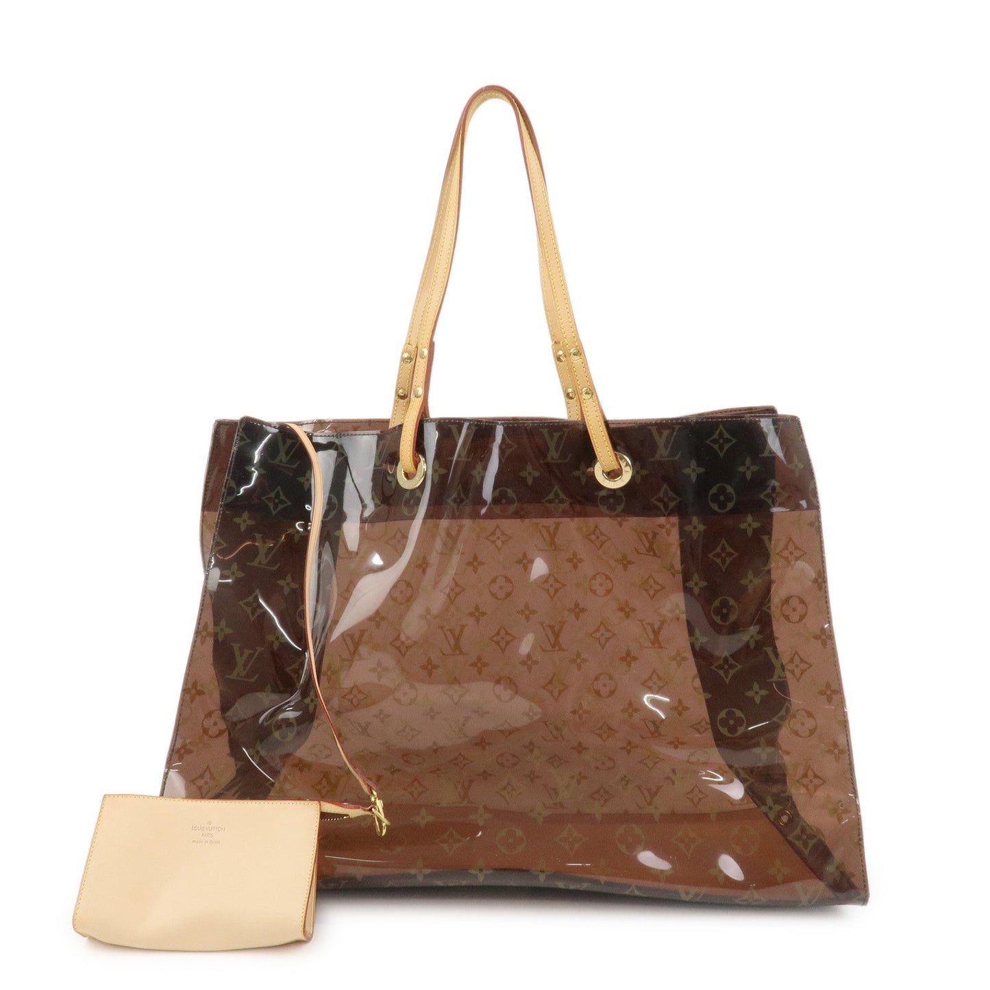 Louis Vuitton Monogram Cabas Cruise Vinyl Tote Bag Brown M50500【Pre-order】
